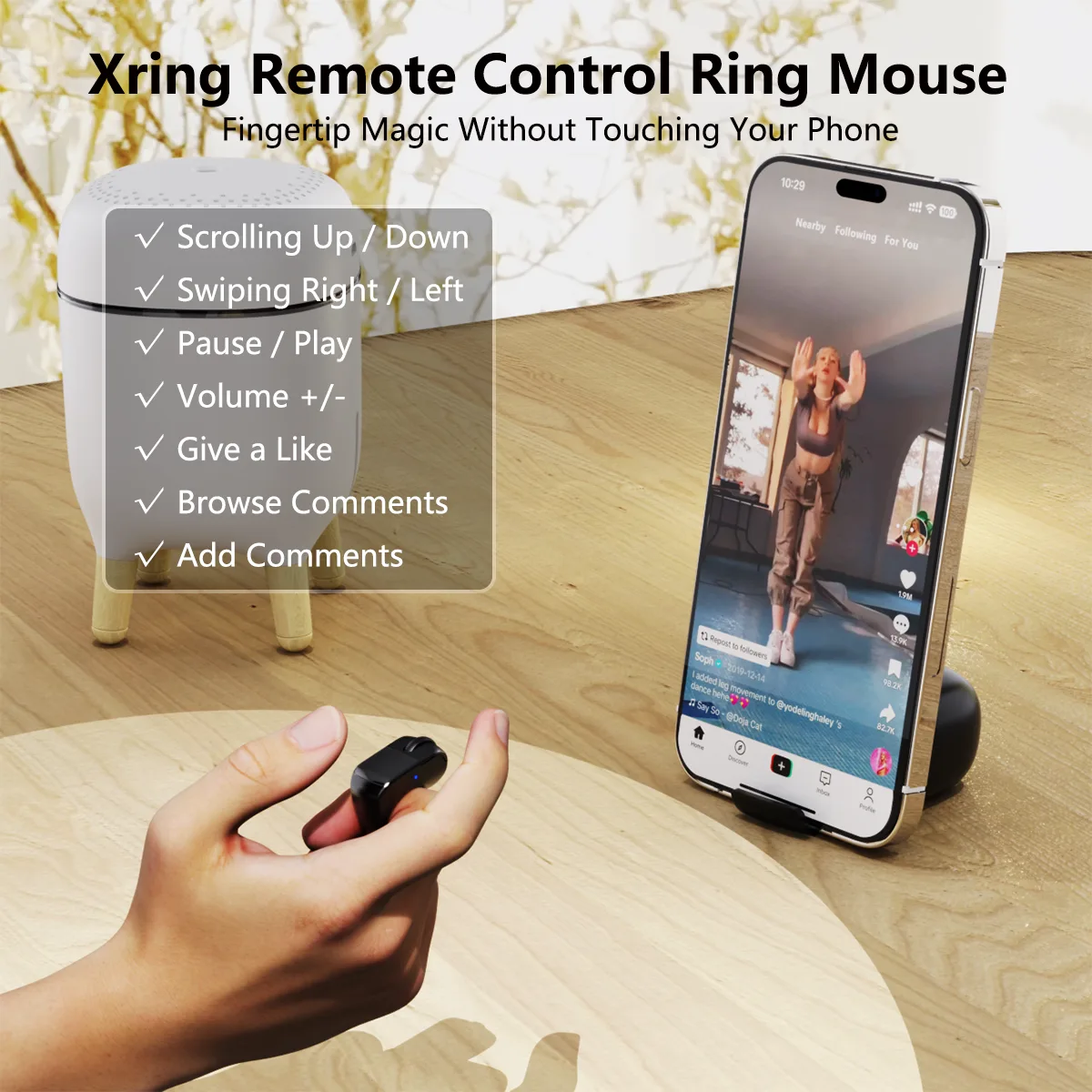 Smart Ring Mouse – D17 Pro - Image 15